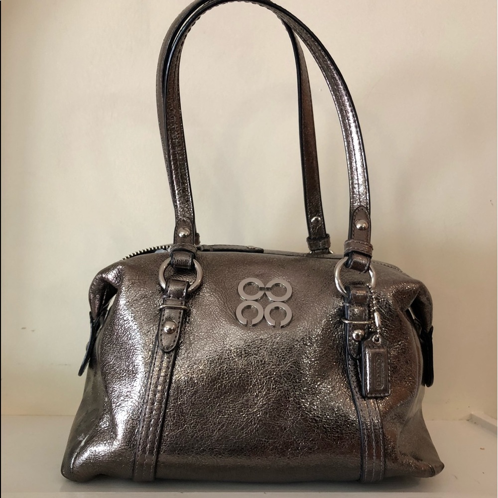 Coach Julia Silver Satchel.